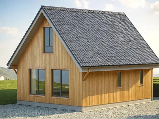 Каркасный дом L116