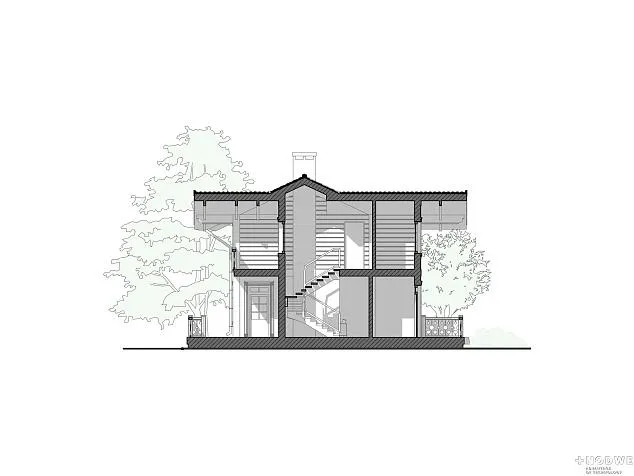 Проект фахверкового дома 80