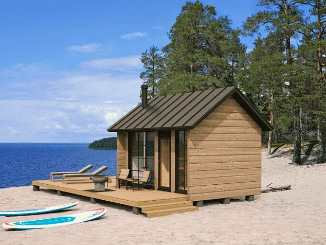 Сауна из бруса 8976