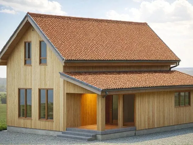 Каркасный дом L121