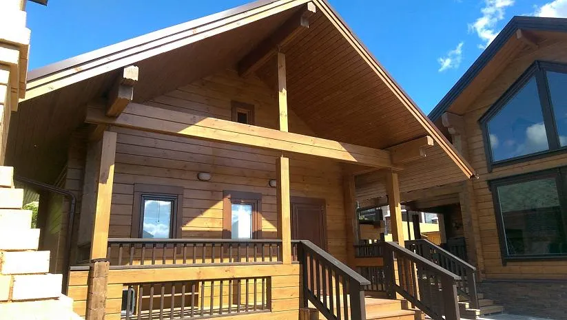 Усадьба из клеенного бруса - п. Таватуй