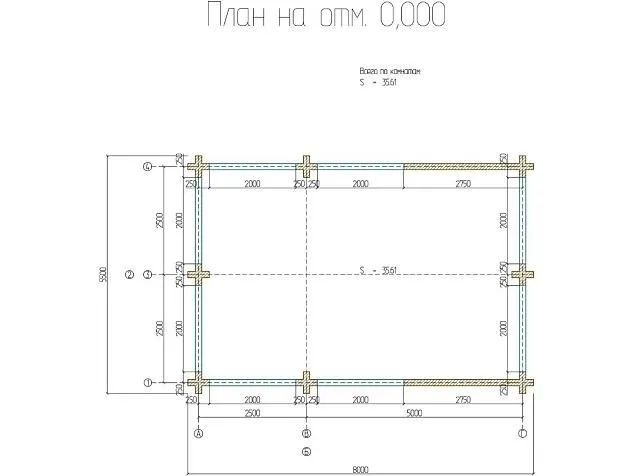 Проект дома из клеенного бруса ЛайтХаус 9