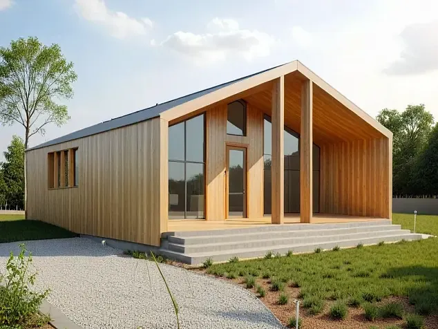 Каркасный дом Б98