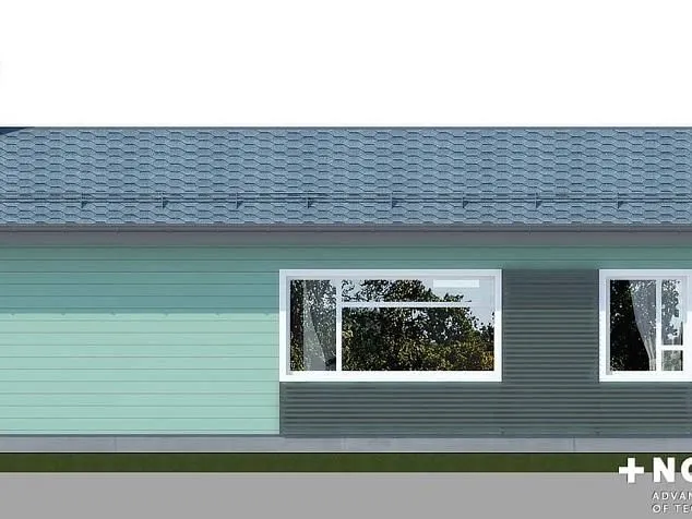 Проект фахверкового дома 5988