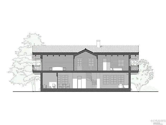 Проект фахверкового дома 80