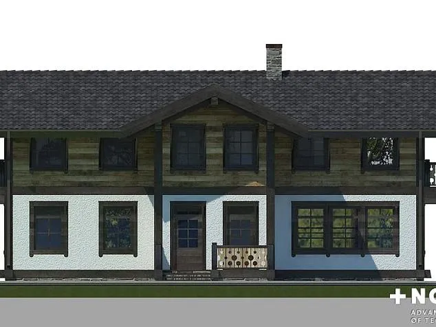 Проект фахверкового дома 80