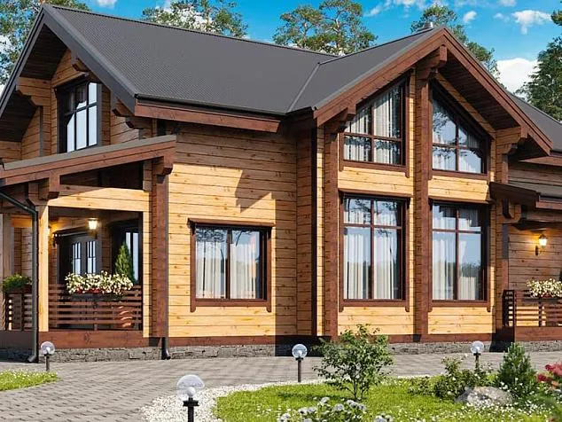 Проект дома из клеенного бруса 5328