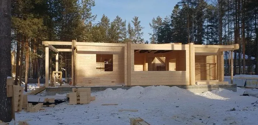 Дом-баня - к.п. Лесные Дачи