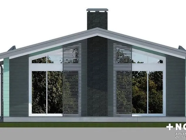 Проект фахверкового дома 5988