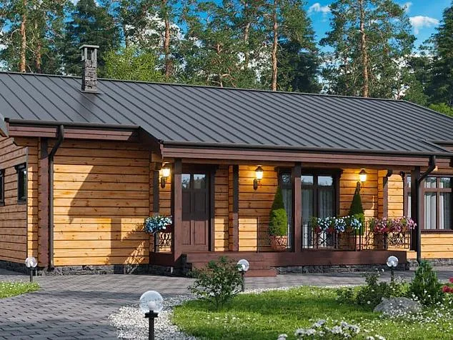 Проект дома из клеенного бруса 60-815