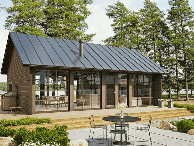 Дом для отдыха 50-Бревенчатый Коттедж