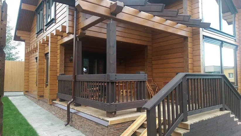 Усадьба из клеенного бруса - п. Таватуй