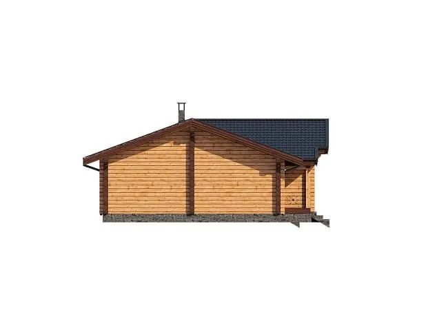 Проект дома из клеенного бруса 4991