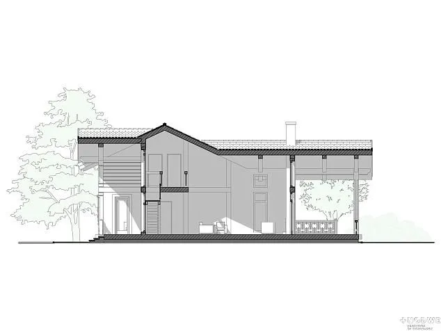 Проект фахверкового дома 78