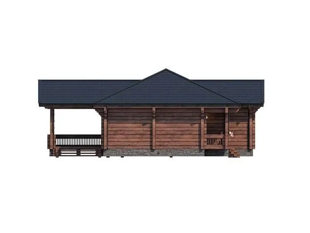 Проект дома из клеенного бруса 3974