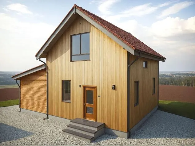 Каркасный дом L121