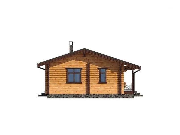 Проект дома из клеенного бруса 5293