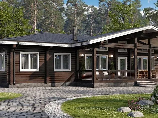 Проект дома из клеенного бруса 4839