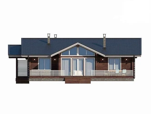 Проект дома из клеенного бруса 4924