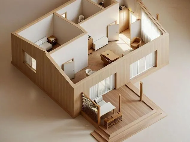 Каркасный дом М78