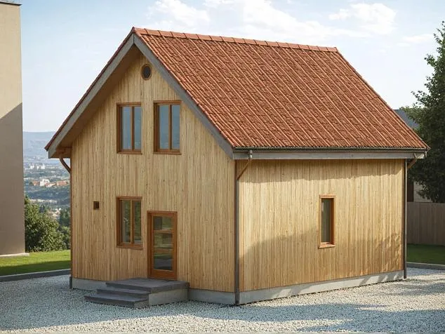 Каркасный дом L121