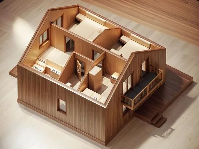 Каркасный дом L116