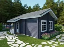 Проект дома из клеенного бруса ЛайтХаус 6