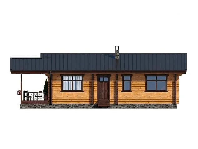 Проект дома из клеенного бруса 5293