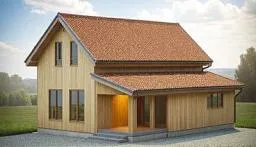 Каркасный дом L121