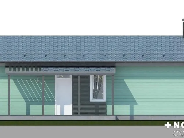 Проект фахверкового дома 5988