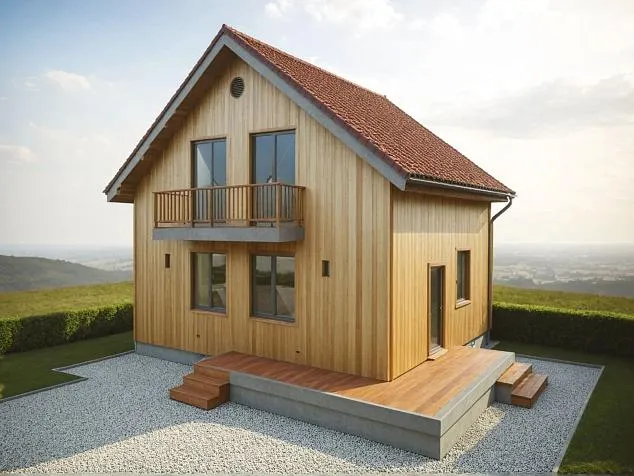 Каркасный дом L121