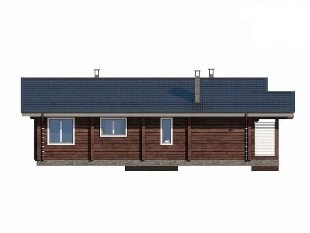 Проект дома из клеенного бруса 4924