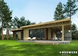 Проект фахверкового дома 6987