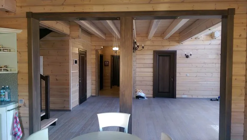 Усадьба из клеенного бруса - п. Таватуй