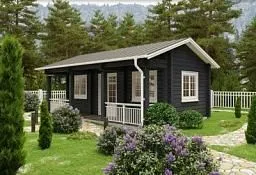 Проект дома из клеенного бруса ЛайтХаус 4