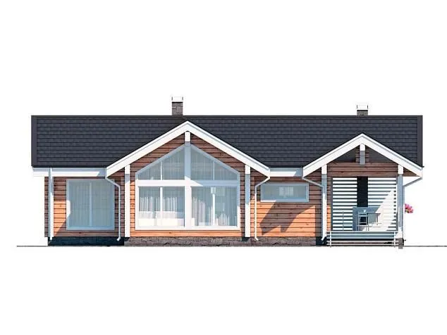 Баня из бруса 4091