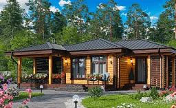 Баня из бруса 4180