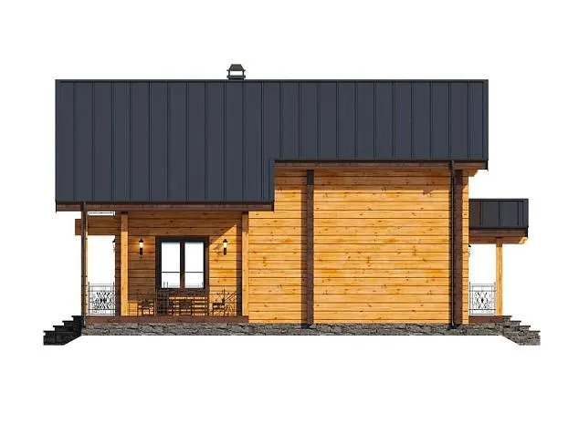 Проект дома из клеенного бруса 5106